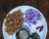 A picture of step 2 of Tomato Bajji.