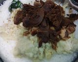 Foto langkah ke 1 dari resep 159# oblang durian/bubur ketan durian.