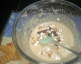 A picture of step 1 of Eggless Date Cake.