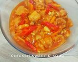 Foto langkah ke 8 dari resep Ayam asam manis.