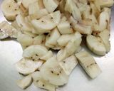 A picture of step 5 of Banana Rasayana.