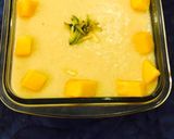 A picture of step 2 of Mango kheer.