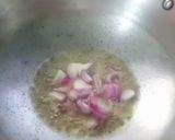 A picture of step 1 of South indian style ridge gourd chutney.