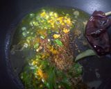A picture of step 3 of Vaghareli Khichdi.