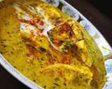 A picture of step 6 of Lehsuni Methi Paneer.