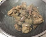 A picture of step 5 of Japanese Miso Chicken Liver.