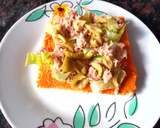 Foto del paso 1 de la receta: Pastel de pan de molde con salsa romesco