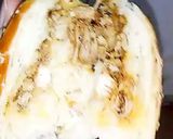 A picture of step 3 of Chicken stuffed buns 😋.