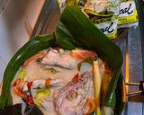 Foto langkah ke 8 dari resep Garang Asem Ayam dengan Pengganti Santan.