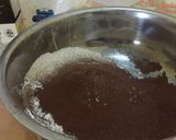 Foto langkah ke 2 dari resep Brownies kukus mudah.
