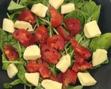 Foto del paso 1 de la receta: Ensalada de Morrón Asado con Rúcula y Queso