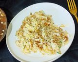 صورة لخطوة 3 من وصفة وصفة أرز سهلة وسريعة في مقلاة 🕊