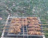 Gambar langkah 3 resipi Satay Daging.