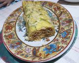 Une image de l'étape 7 de Roulé de courgette à la viande hachée et au fromage.