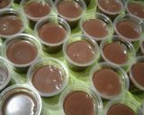 Foto langkah ke 2 dari resep Silky Choco Puding & Vla Vanilla.