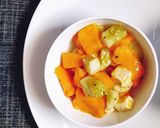 A picture of step 3 of 5 Minute Mango Salad.