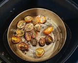 Foto del paso 4 de la receta: Pasta con jamón, hongos y cherry