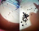 Foto langkah ke 3 dari resep Brownies kukus mekar nyengir.