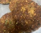 A picture of step 5 of Lentil, cereal, chickpeas mixed patties.