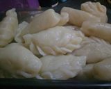 Foto langkah ke 5 dari resep Pempek pistel (pempek isi kates) tanpa ikan.