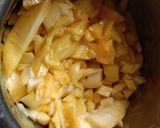 A picture of step 1 of Mango lassi.
