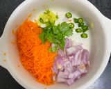 A picture of step 2 of Healthy Carrot Patties🥕.