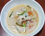 รูปขั้นตอนการทำที่ 5 ของ ต้มกะทิไก่