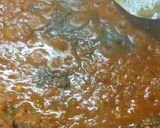A picture of step 4 of Masala egg curry.