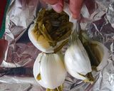 Foto del paso 4 de la receta: Cebollas asadas (rellenas de nopales y queso manchego)