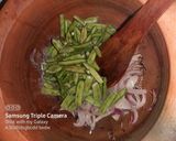 A picture of step 2 of Cluster beans curry.