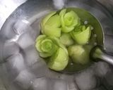 Hình bước làm 5 của món Cải thìa xào dầu hào