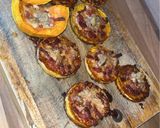 Une image de l'étape 6 de Rondelles de Butternut aux Lardons Grillés et Gorgonzola.