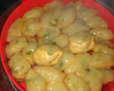 Foto langkah ke 5 dari resep Tahu Aci kukus.
