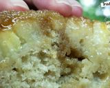A picture of step 8 of Upside Down Banana Cake.