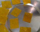A picture of step 2 of Amsotto Chanar sandesh.