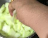 A picture of step 1 of Raw Papaya Plastic Chutney.