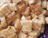 Foto langkah ke 1 dari resep Sambal Tempe Teri Daun Jeruk.