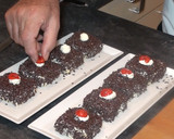 Foto del paso 4 de la receta: Pastelitos de mantequilla con fideos de chocolate