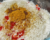 Foto del paso 2 de la receta: Arroz con verduras en microondas