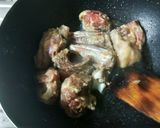 A picture of step 1 of Lahori chicken.