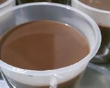 A picture of step 4 of Chocolate Pudding with Vanilla Sauce.