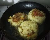 Foto del paso 4 de la receta: Tortilla de papa  con relleno de carne molida. Delicioso