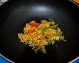 A picture of step 3 of Chana Masala.