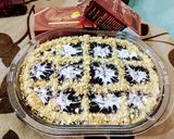 A picture of step 17 of Chocolate Biscuits Pudding.