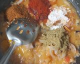 A picture of step 3 of Tomato rice.