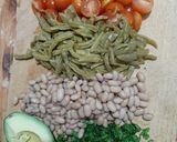 Foto del paso 1 de la receta: Ensalada de nopal y frijoles