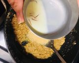 A picture of step 2 of Hungcurd Halwa.