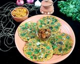 A picture of step 10 of Tandoori Missi roti.