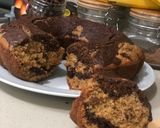 Foto del paso 6 de la receta: Banana marbled cake