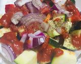 Foto del paso 1 de la receta: Ratatouille y salmón a las Finas Hierbas!